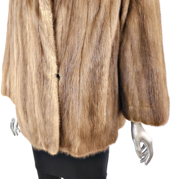 Autumn Haze Mink Jacket- Size XL