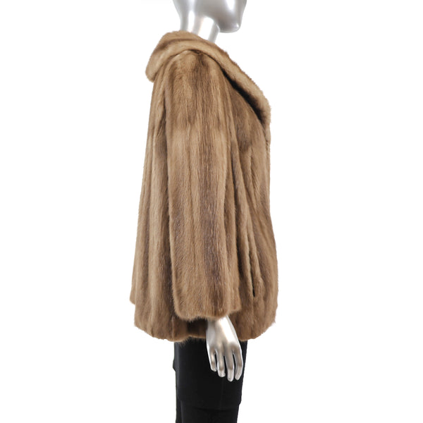 Autumn Haze Mink Jacket- Size XL