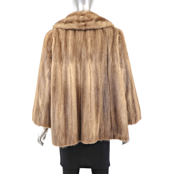 Autumn Haze Mink Jacket- Size XL