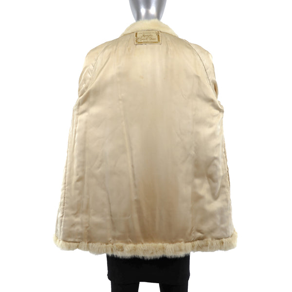 Pearl Mink Jacket- Size M-L