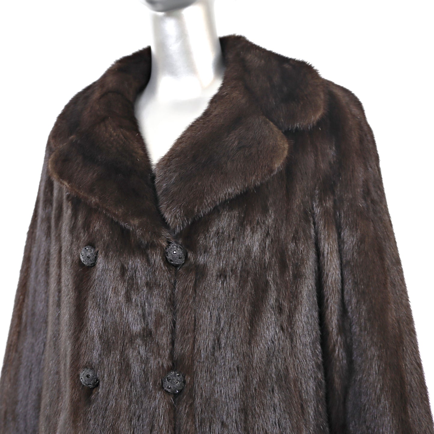 Mahogany Mink Jacket- Size M