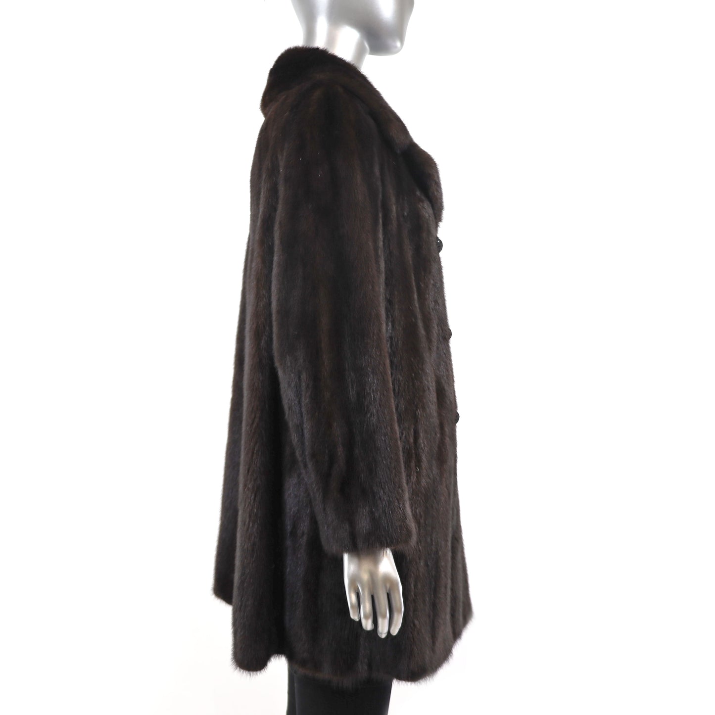 Mahogany Mink Jacket- Size M