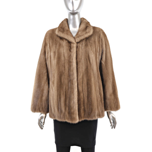 Autumn Haze Mink Jacket- Size M