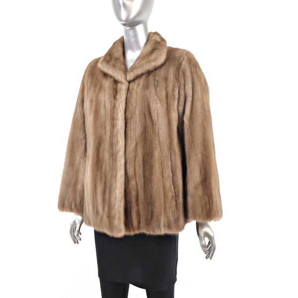 Autumn Haze Mink Jacket- Size M