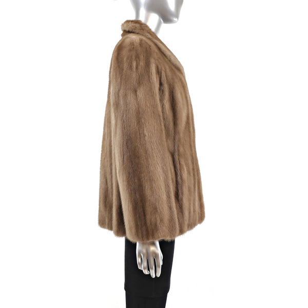 Autumn Haze Mink Jacket- Size M