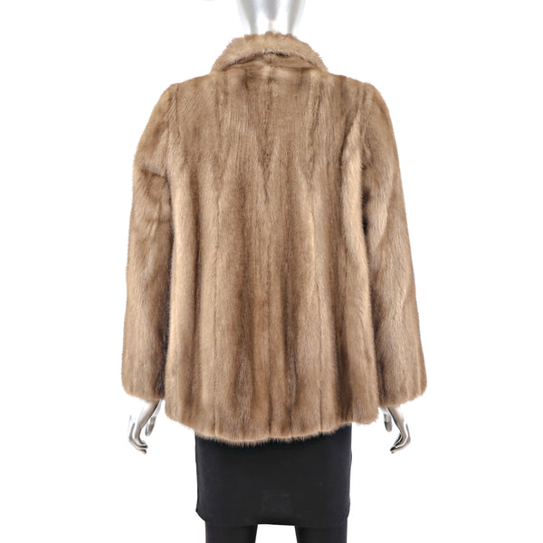 Autumn Haze Mink Jacket- Size M