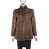 Mahogany Mink Corded Jacket- Size S