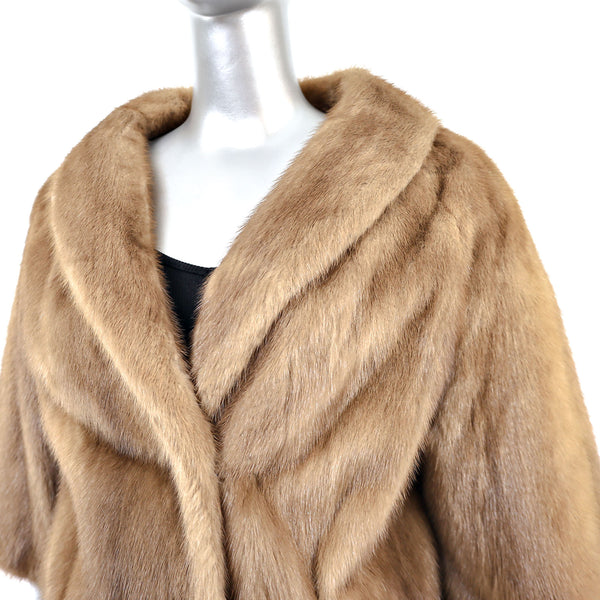 Autumn Haze Mink Bolero Jacket- Size M