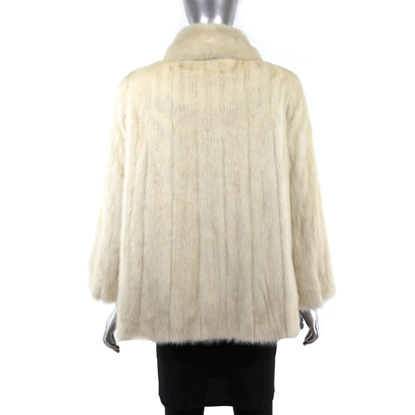 Azurine Mink Jacket- Size L