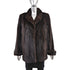 Mahogany Mink Jacket- Size L