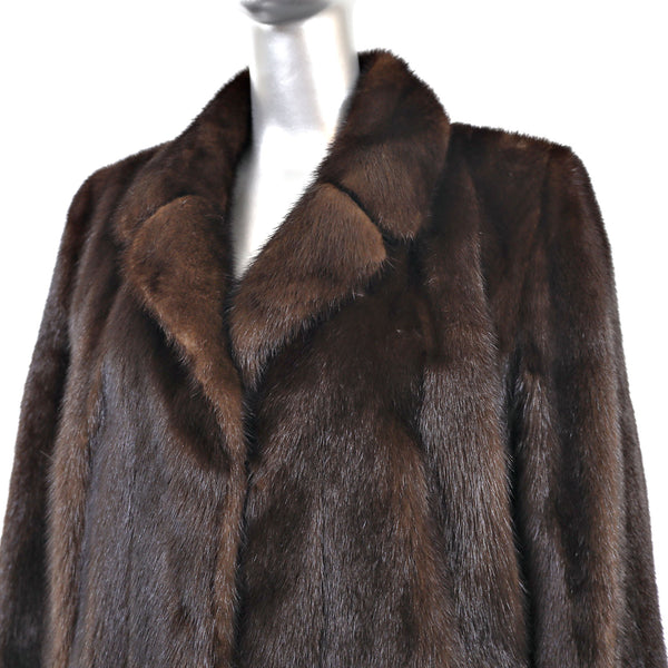 Mahogany Mink Jacket- Size L