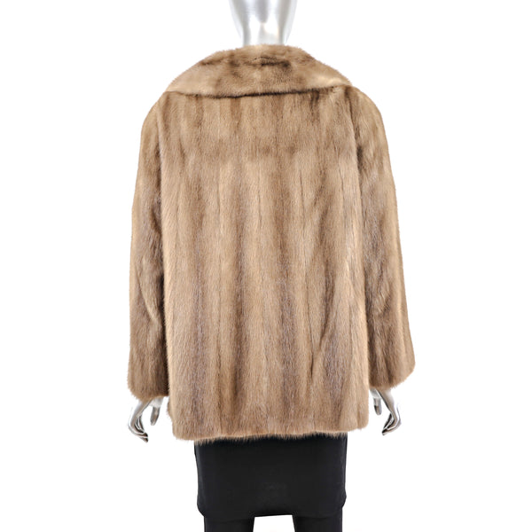 Autumn Haze Mink Jacket- Size M-L