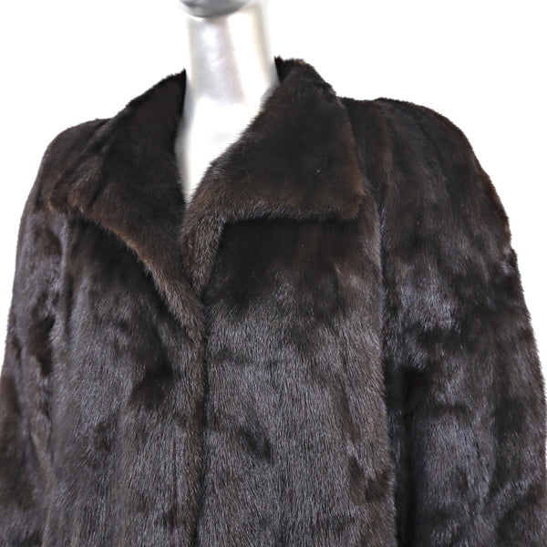 Mahogany Mink Jacket- Size M