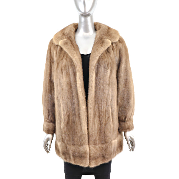 Autumn Haze Mink Jacket- Size L