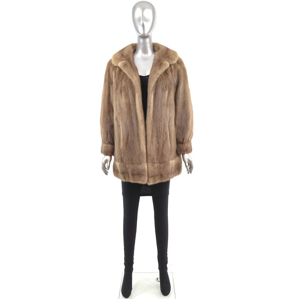 Autumn Haze Mink Jacket- Size L