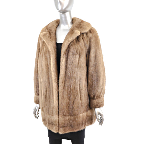 Autumn Haze Mink Jacket- Size L