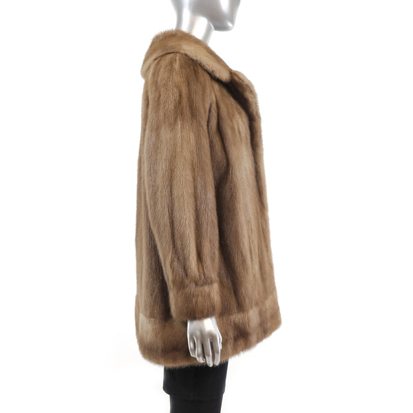 Autumn Haze Mink Jacket- Size L