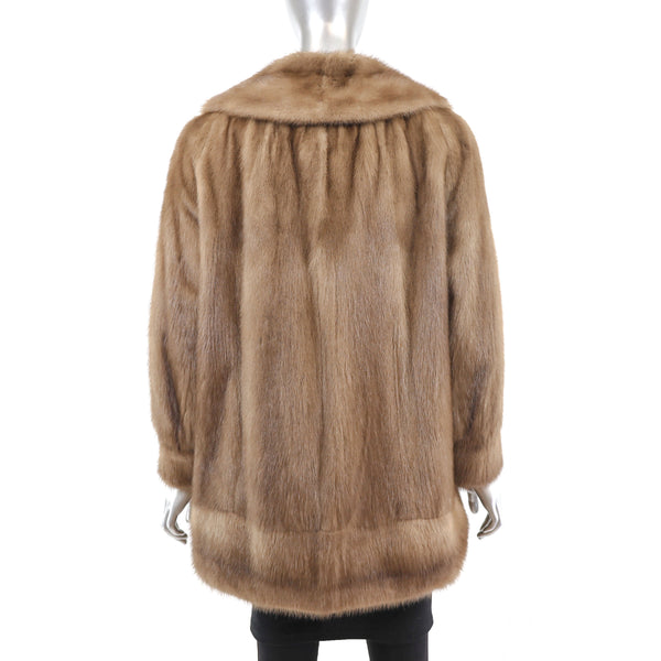 Autumn Haze Mink Jacket- Size L