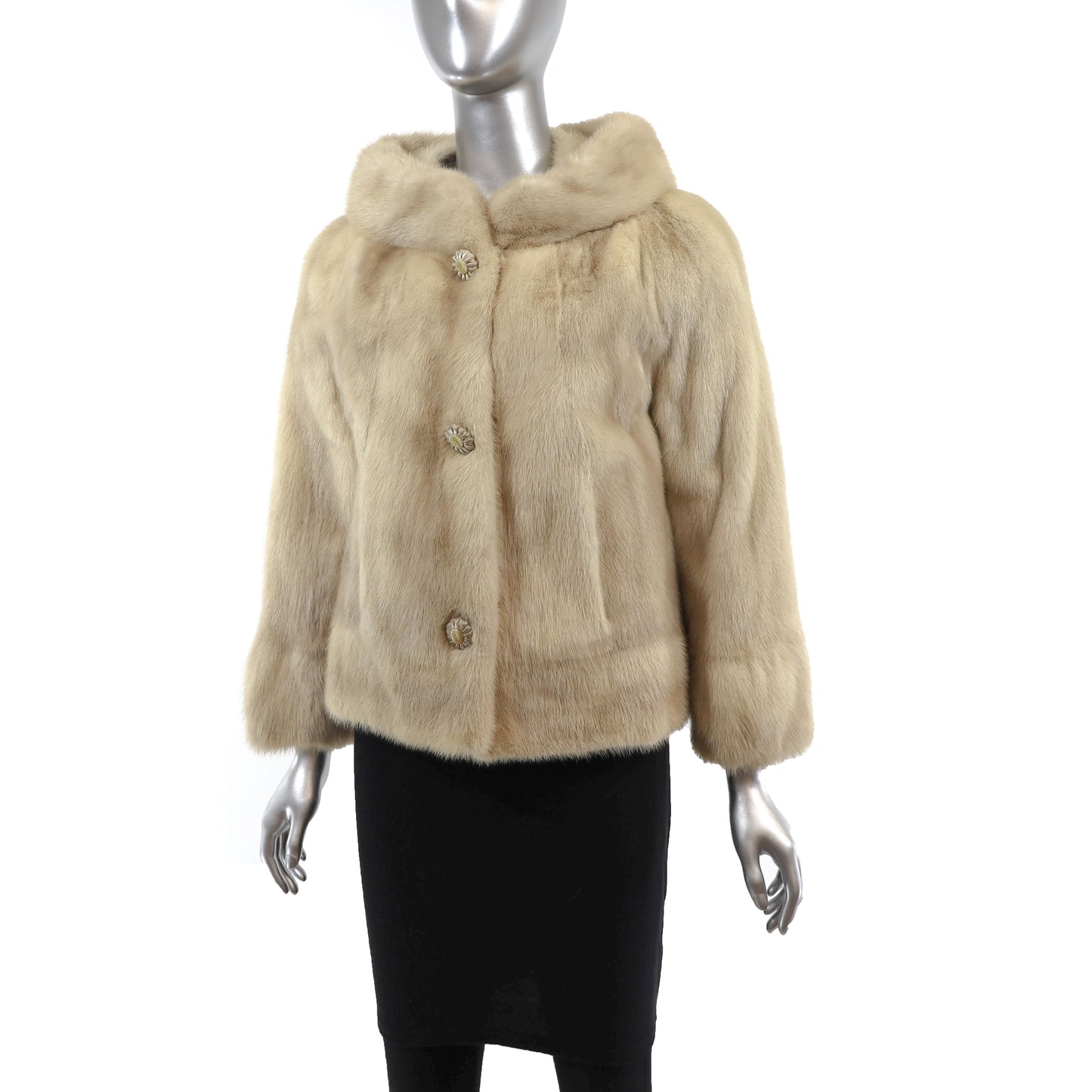 Pearl Mink Jacket- Size L