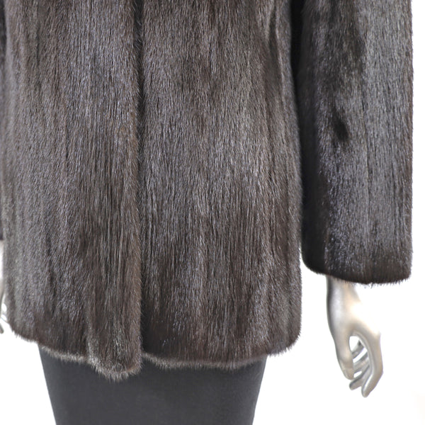 Mahogany Mink Jacket- Size S