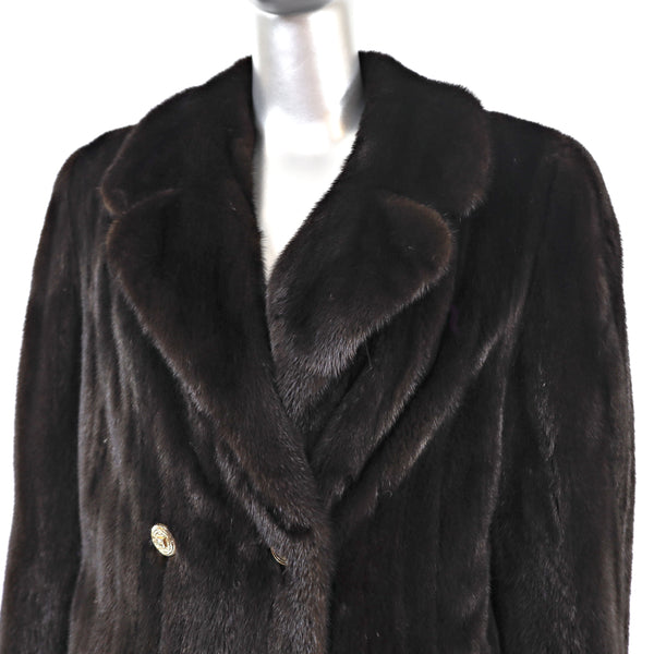 Mahogany Mink Jacket- Size M