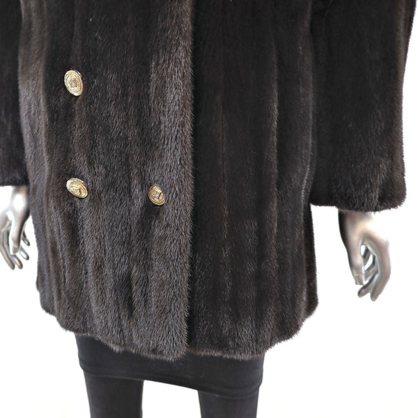 Mahogany Mink Jacket- Size M