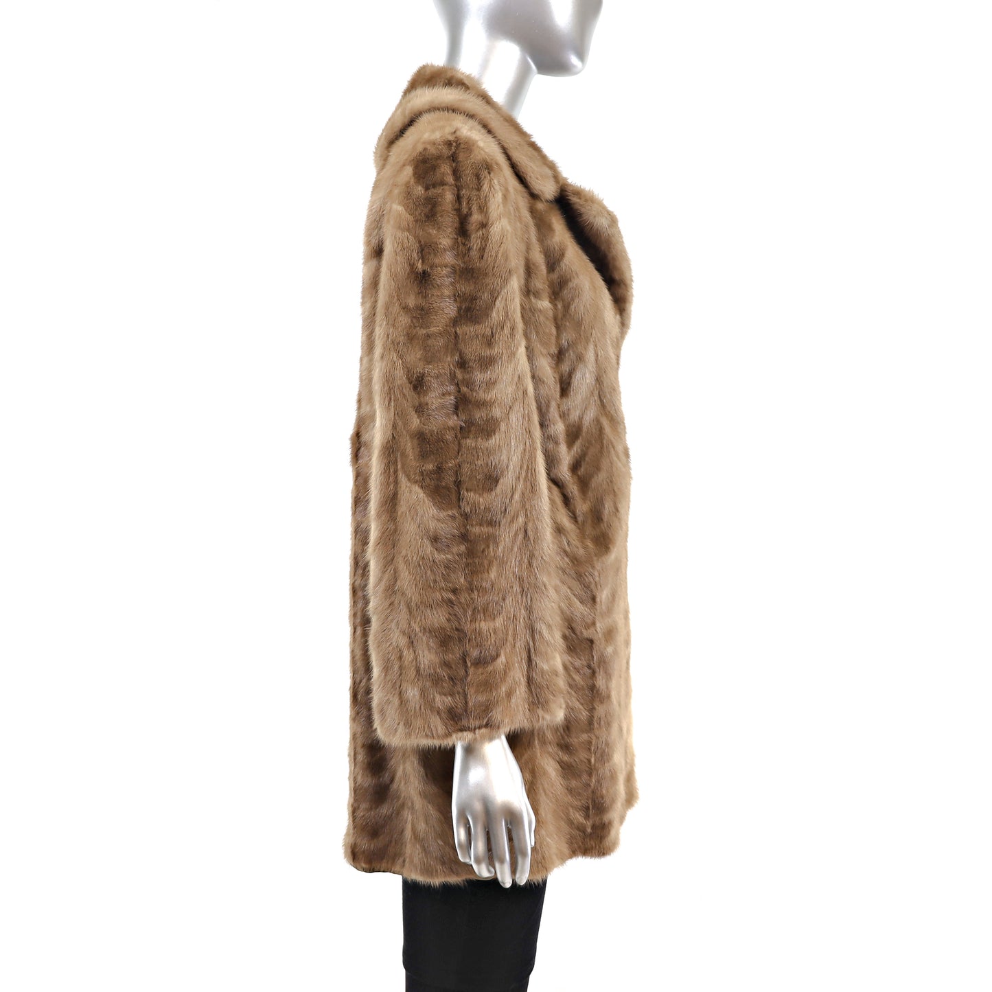Pastel Section Mink Jacket- Size M