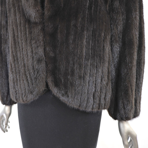 Mahogany Mink Corded Jacket- Size S