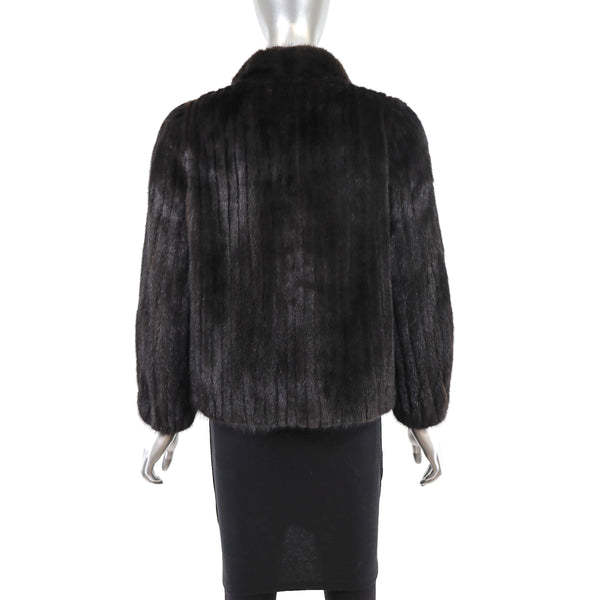 Mahogany Mink Corded Jacket- Size S