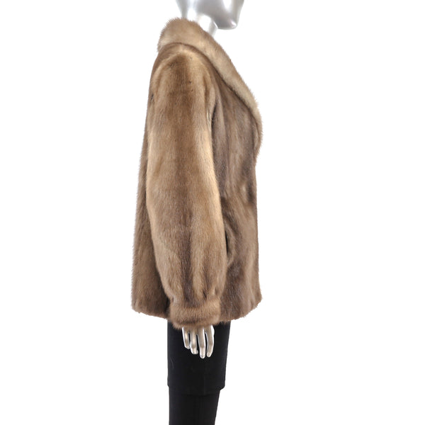 Autumn Haze Mink Jacket- Size L