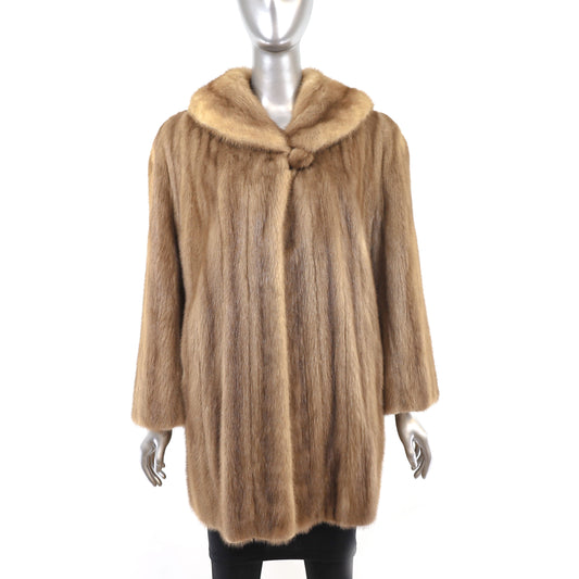 Autumn Haze Mink Jacket- Size L
