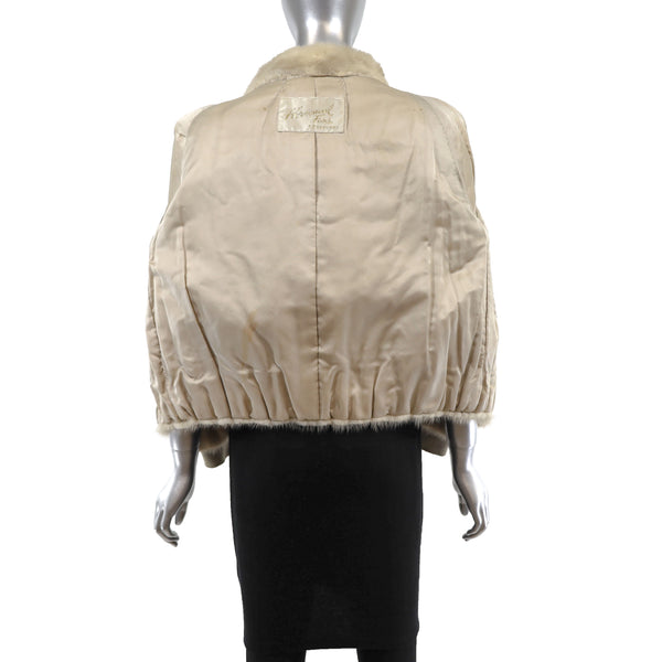 Tourmaline Mink Jacket- Size S