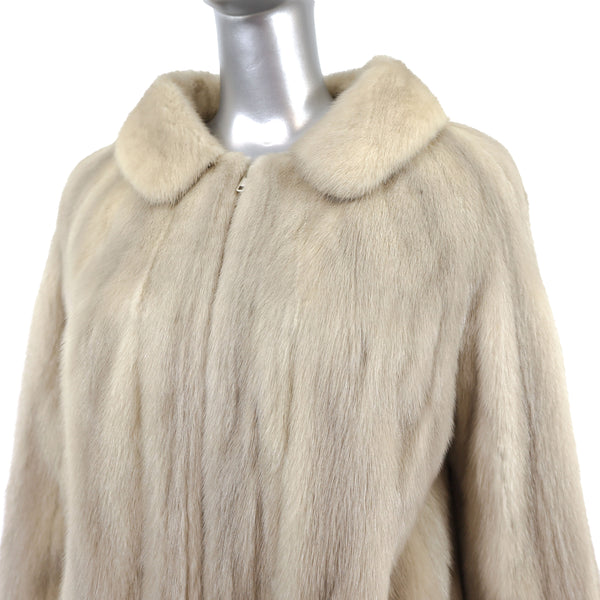 Tourmaline Mink Jacket- Size S