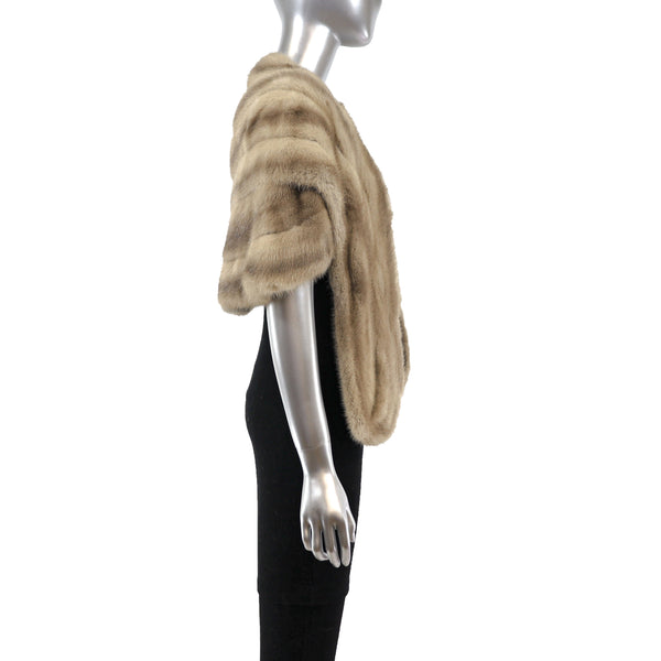 Pastel Mink Stole- Size Free