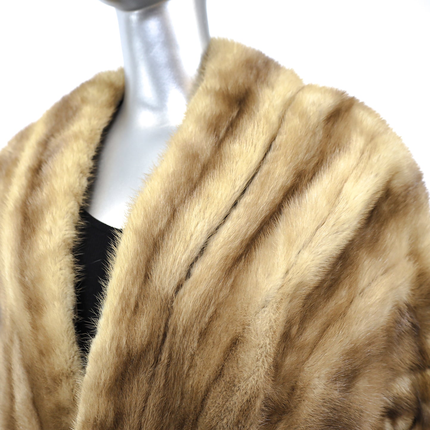 Pastel Mink Stole- Size S