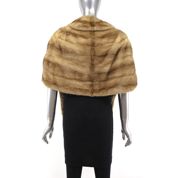 Pastel Mink Stole- Size S