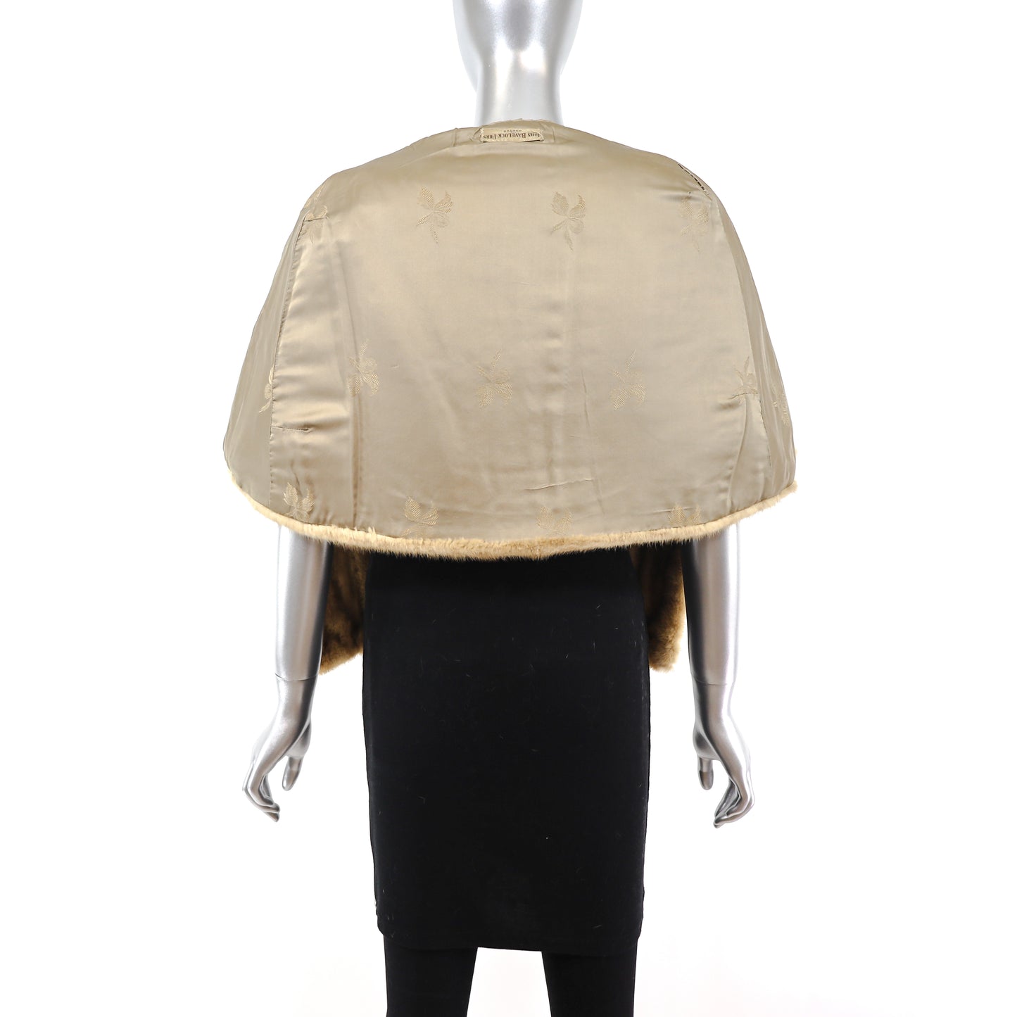 Pastel Mink Stole- Size S