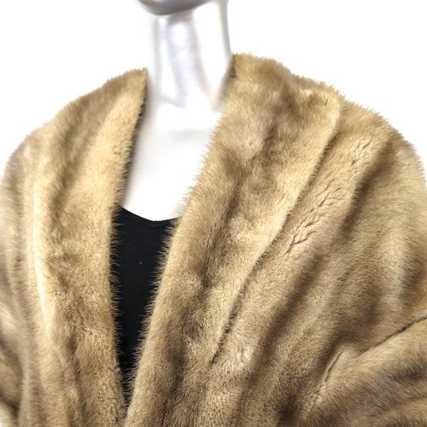 Sapphire Mink Stole- Size Free