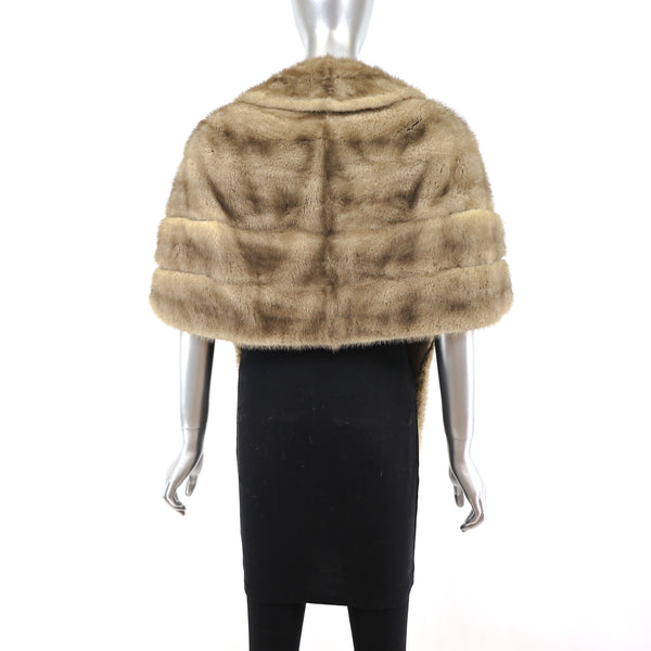 Sapphire Mink Stole- Size Free