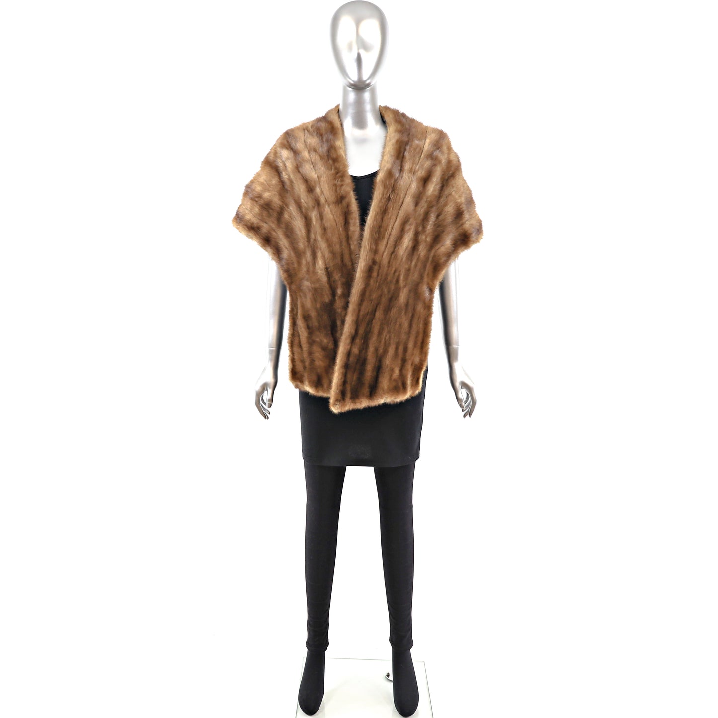Autumn Haze Mink Stole- Size Free