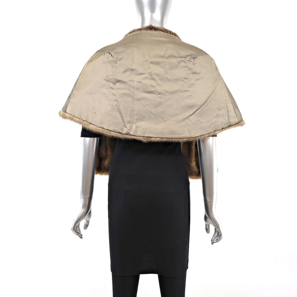 Autumn Haze Mink Stole- Size Free
