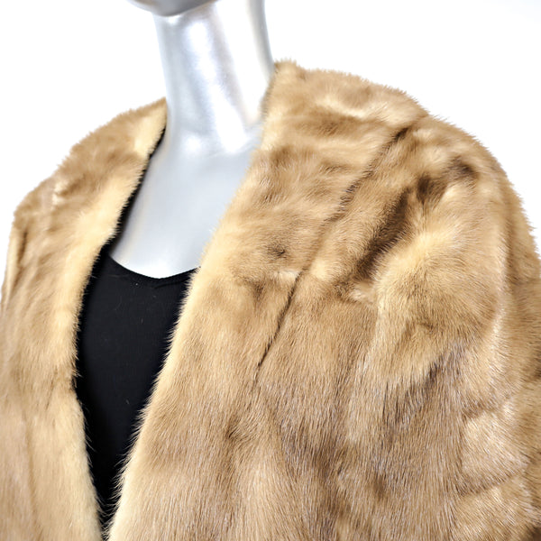 Autumn Haze Mink Stole- Size Free