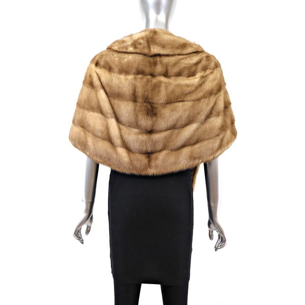 Autumn Haze Mink Stole- Size Free