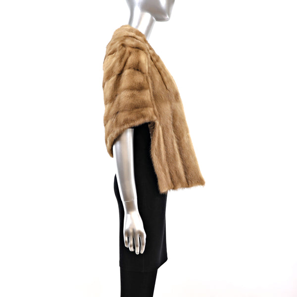 Autumn Haze Mink Stole- Size Free