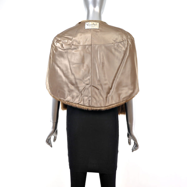 Autumn Haze Mink Stole- Size Free