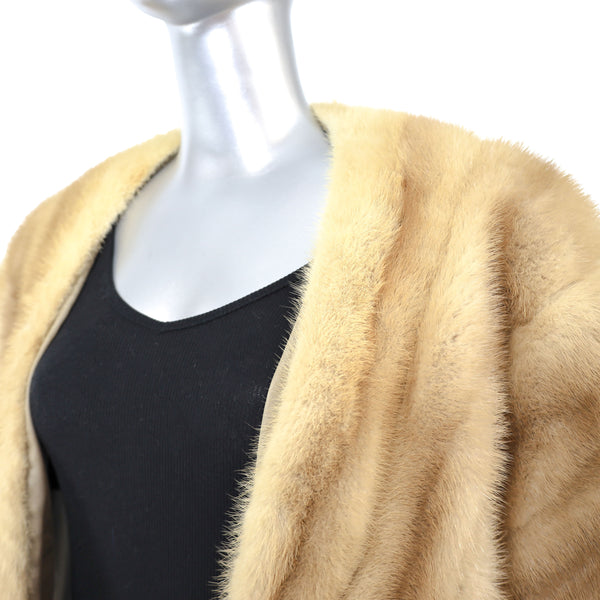 Pastel Mink Stole- Size Free