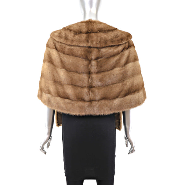 Autumn Haze Mink Stole- Size Free