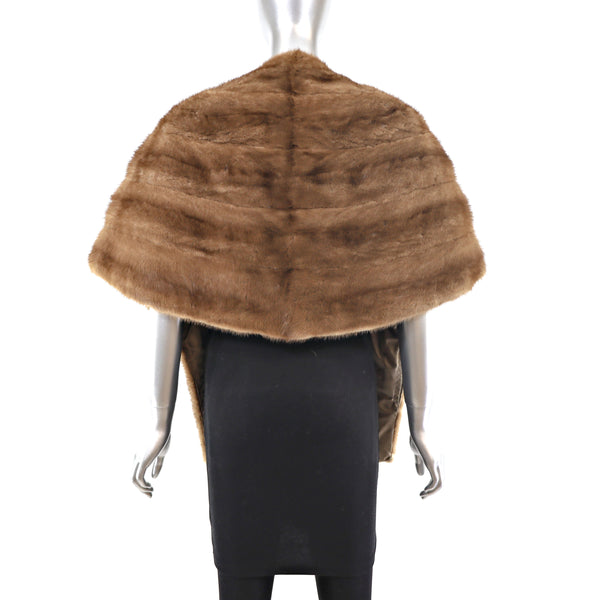 Autumn Haze Mink Stole- Size Free