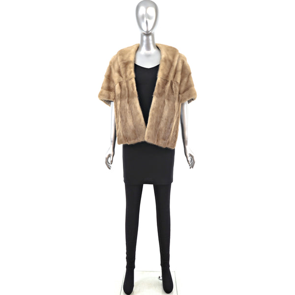 Autumn Haze Mink Stole- Size Free
