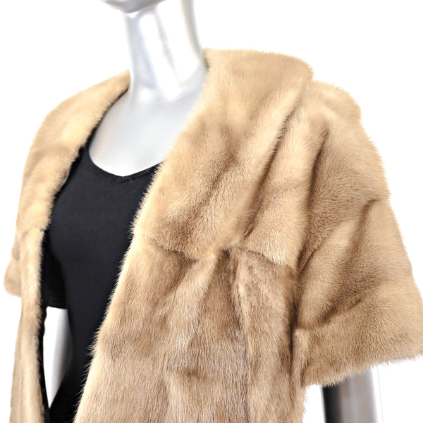 Autumn Haze Mink Stole- Size Free